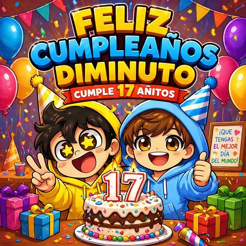 🎉🎂 ¡Feliz cumpleaños, Diminuto! 🎂🎉

Gracias por todas las aventuras que hemos vivido juntos y por todas las que aún nos queda...