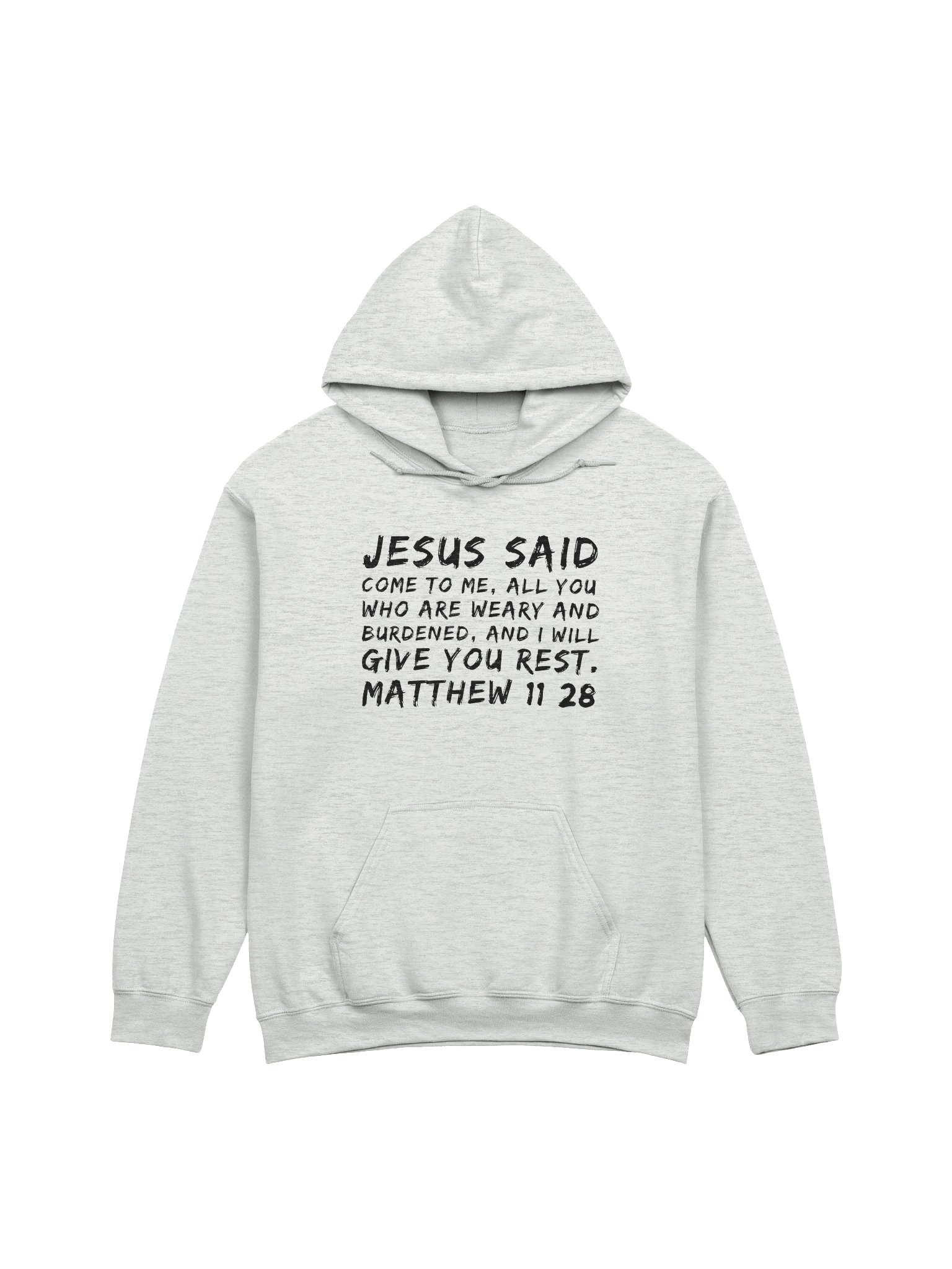 Christian Hoodie Jesus Said Come To Me Matthew 11:28 Hoodie product image (3)