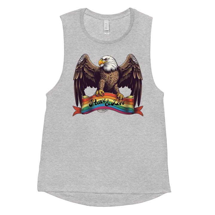 Peace & Love women's tank product image (2)