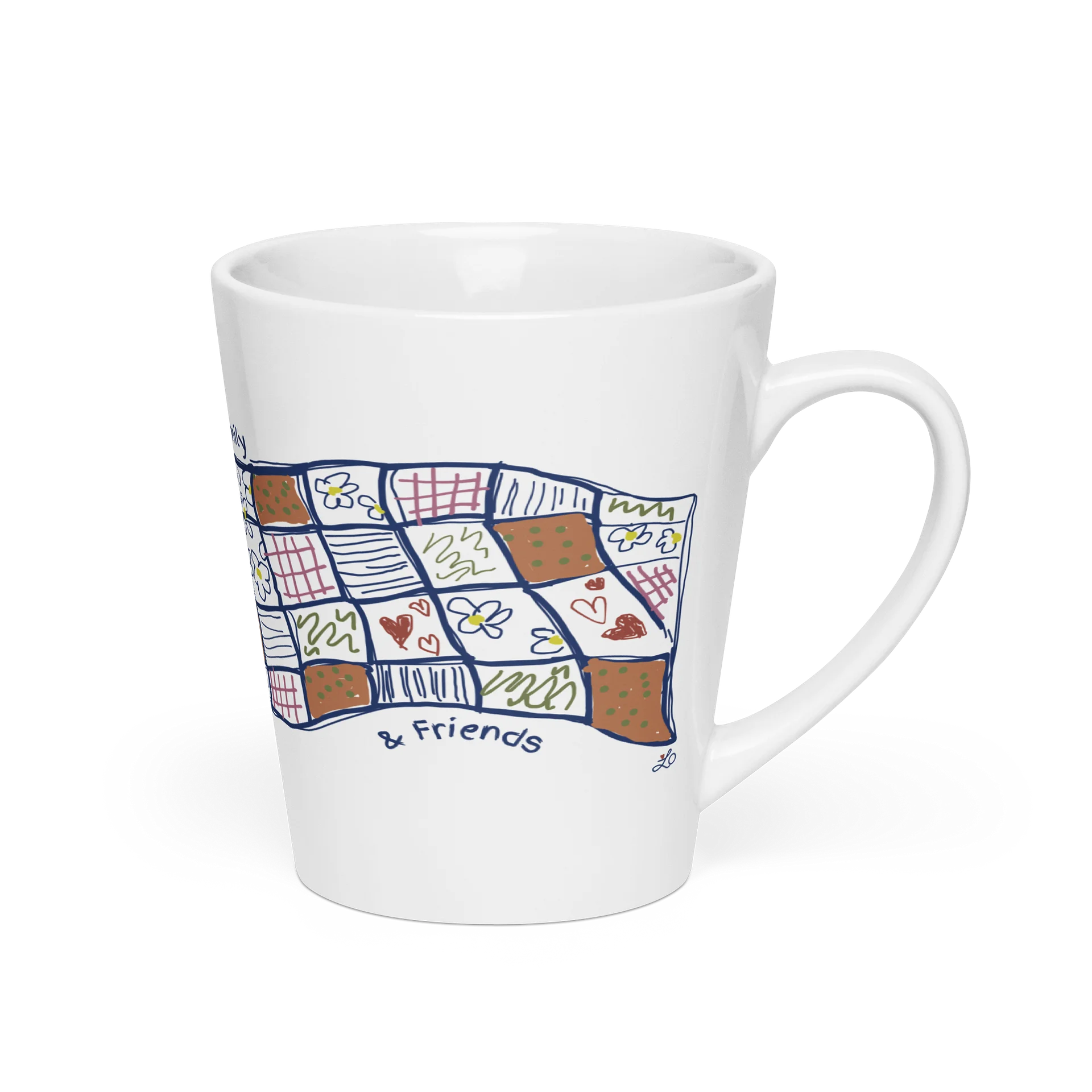 I'd Rather Be Quilting! Latte Mug product image (4)