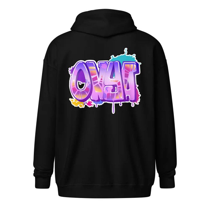 ONYA Graffiti Zip Hoodie product image (1)