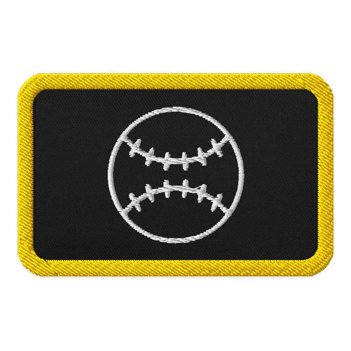 Baseball Embroidered Patch product image (1)