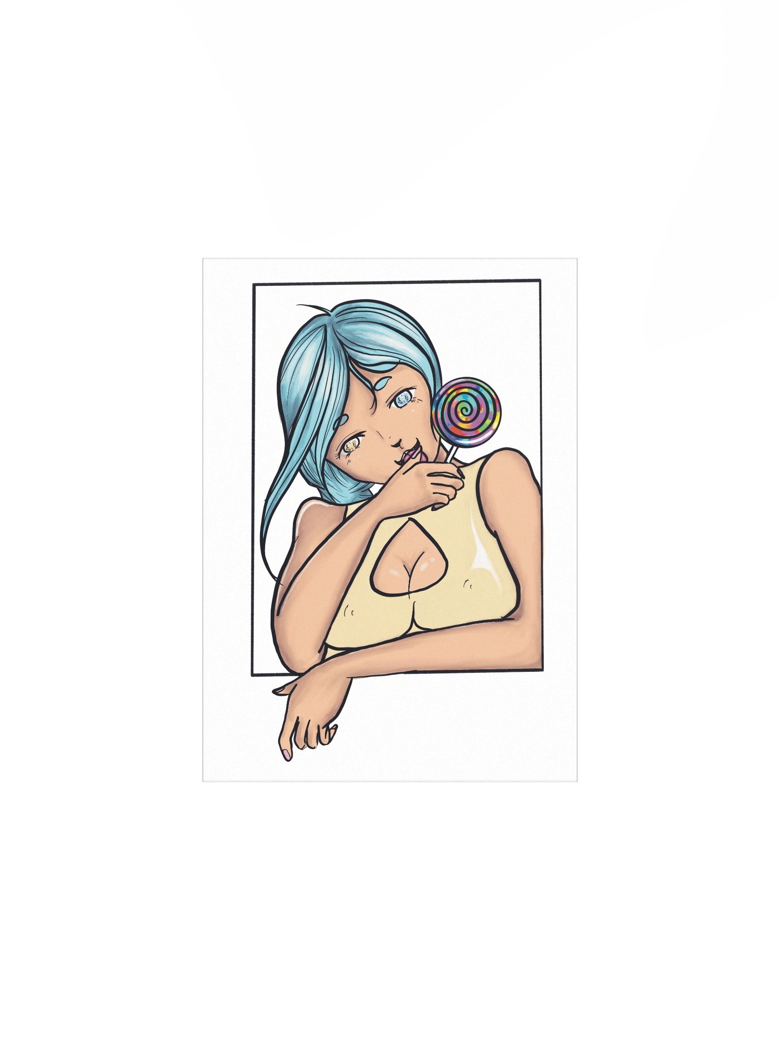 ImaginaryStory 'Nary Lollipop Full Color Matte Poster product image (3)