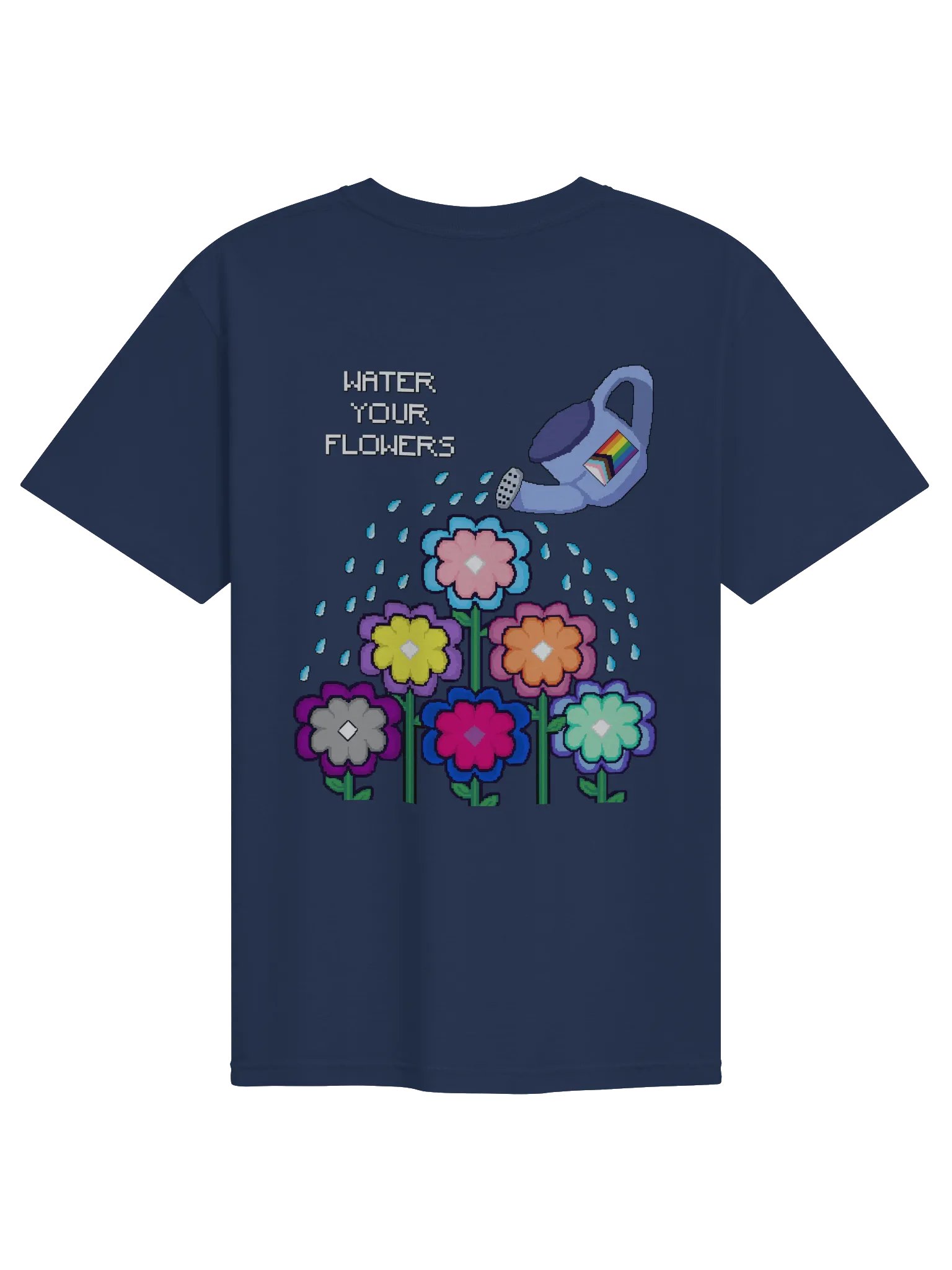 Bi Flower - Water Your Flowers T-Shirt product image (18)
