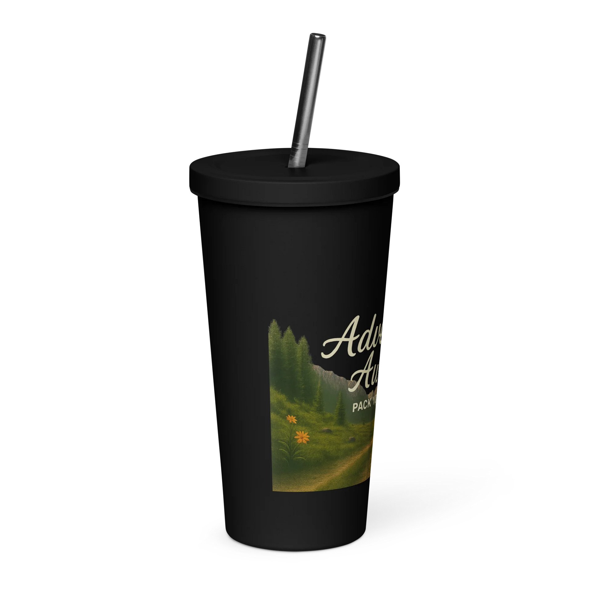 Adventure Awaits — Insulated Travel Tumbler product image (4)
