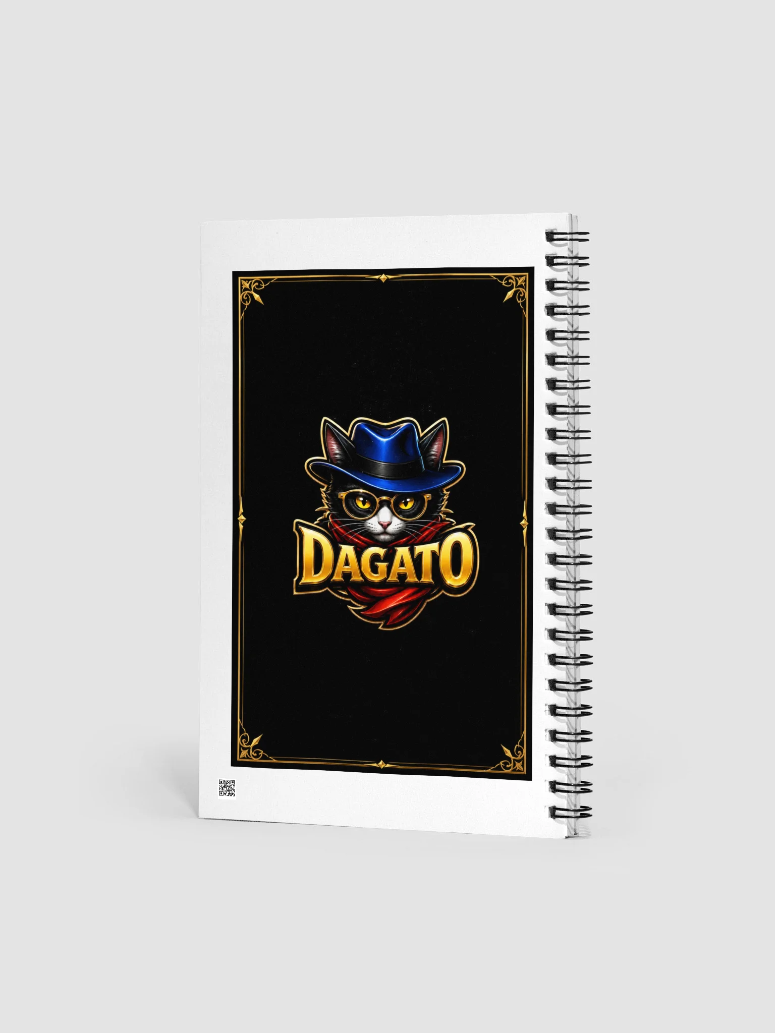 The daGATO Signature Spiral Notebook product image (2)