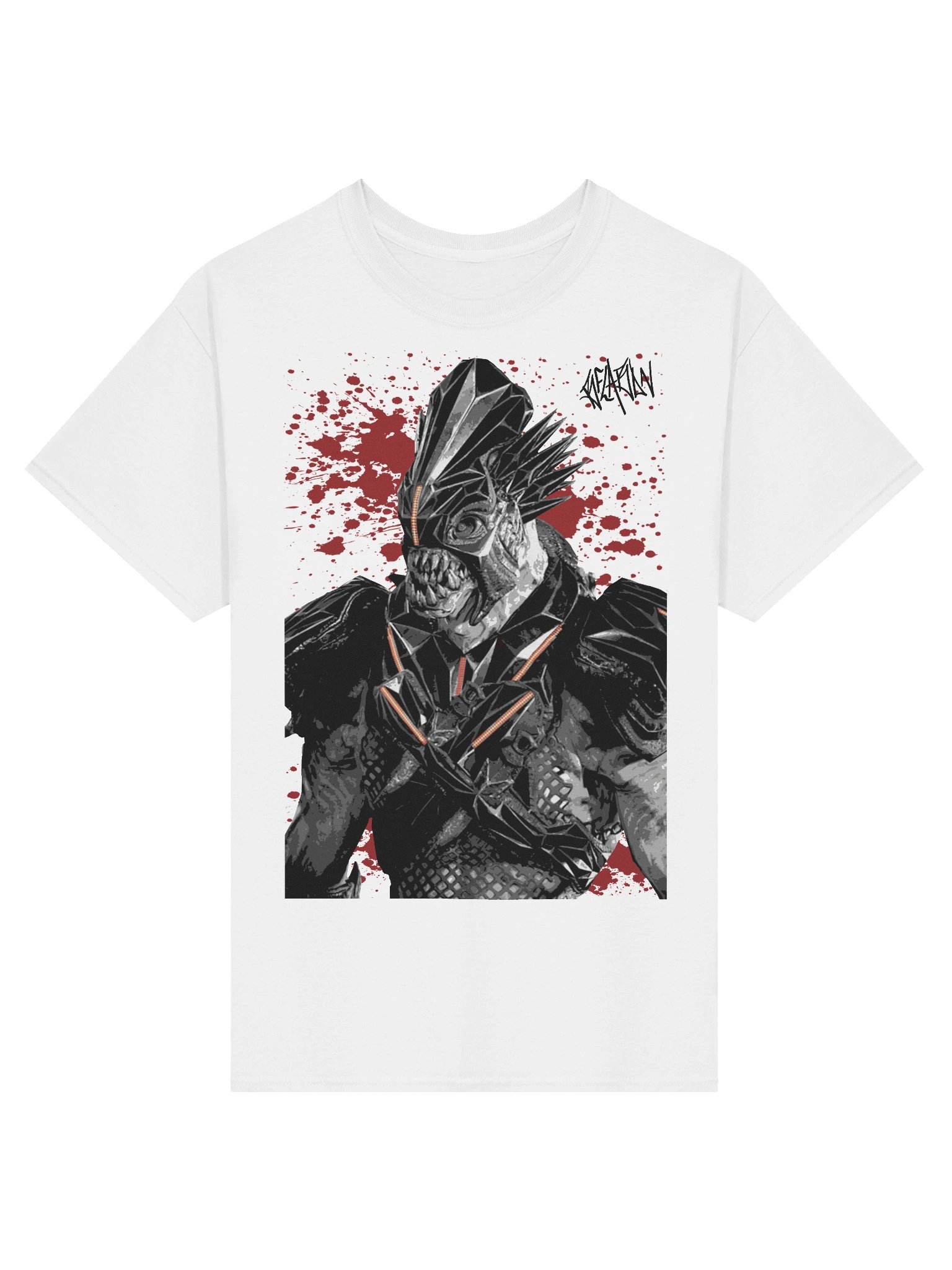 SK Painting Tee (WHITE) product image (1)