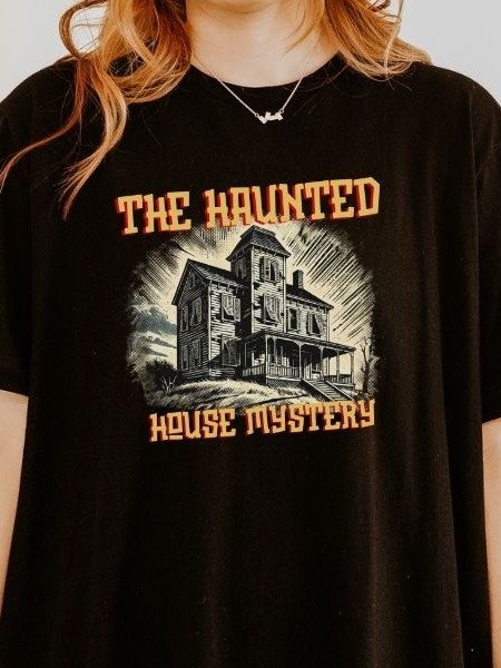 Haunted House Magic Funny Vintage Pulp Mystery Harry Potter Shirt product image (1)