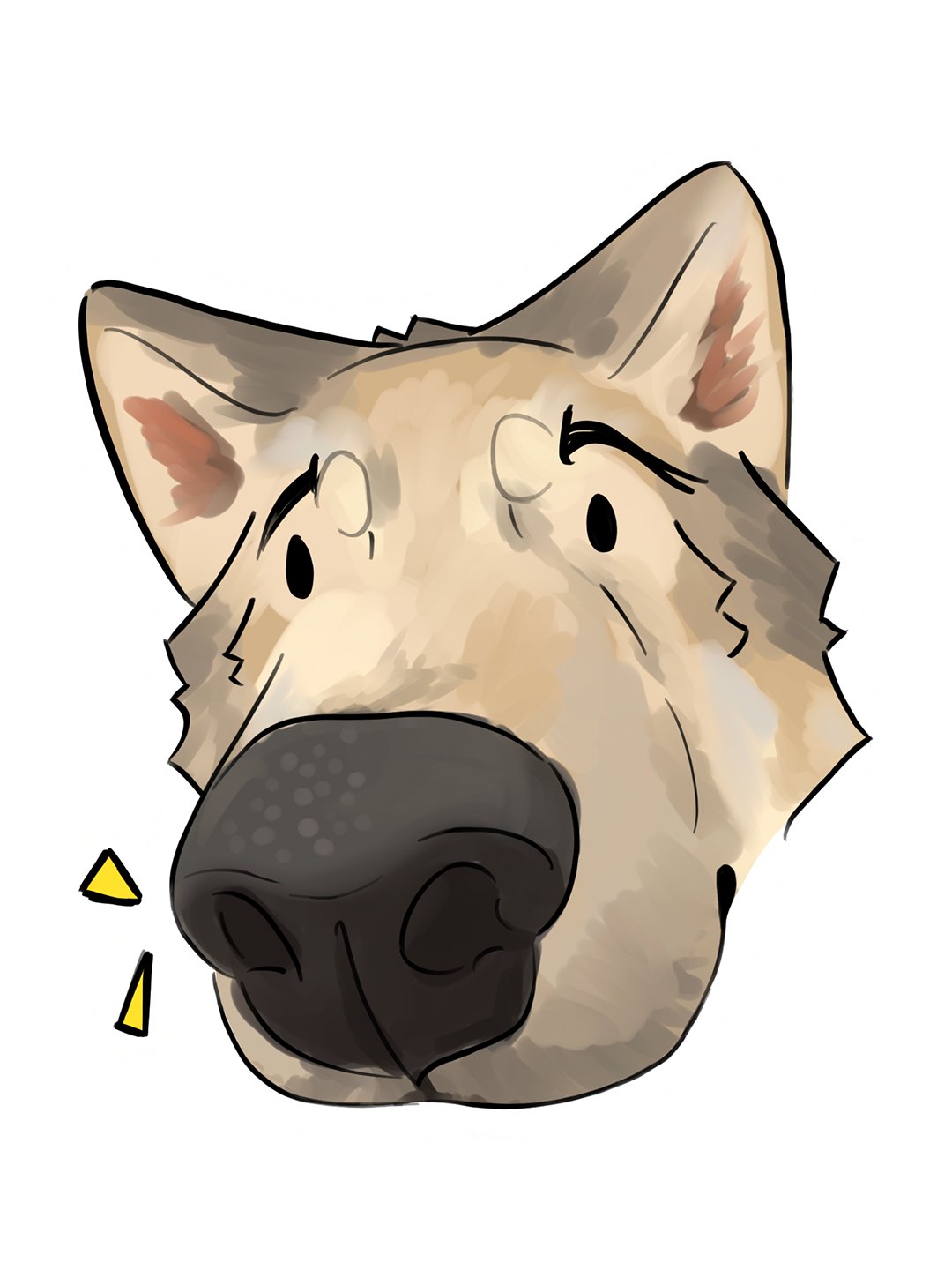 Sniffy Wolp Sticker product image (1)