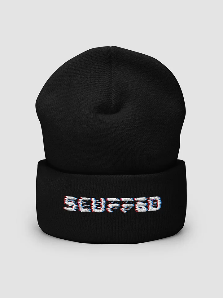 SCUFFED AND CUFFED GLITCHED BEANIE V1 product image (2)