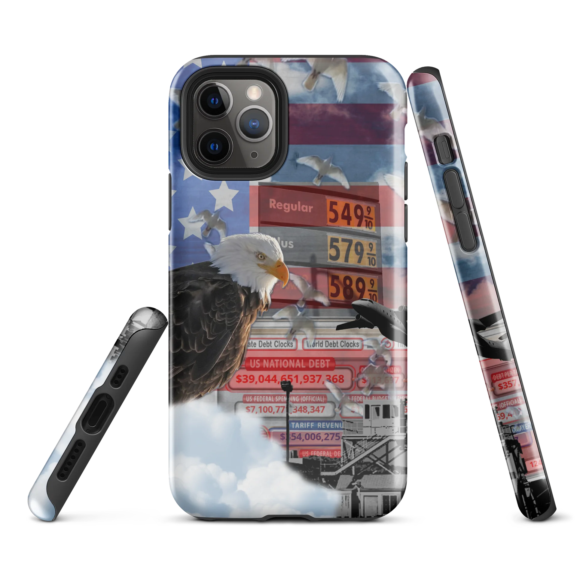 AMERICA HAS A PROBLEM... - iPHONE TOUGH CASE product image (2)