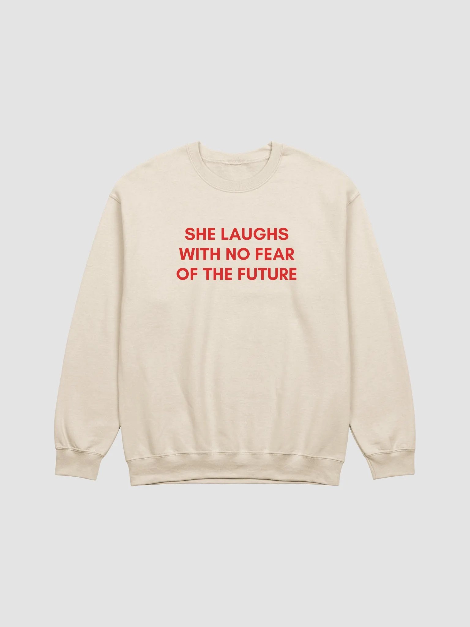 SHE LAUGHS Crew Neck product image (2)