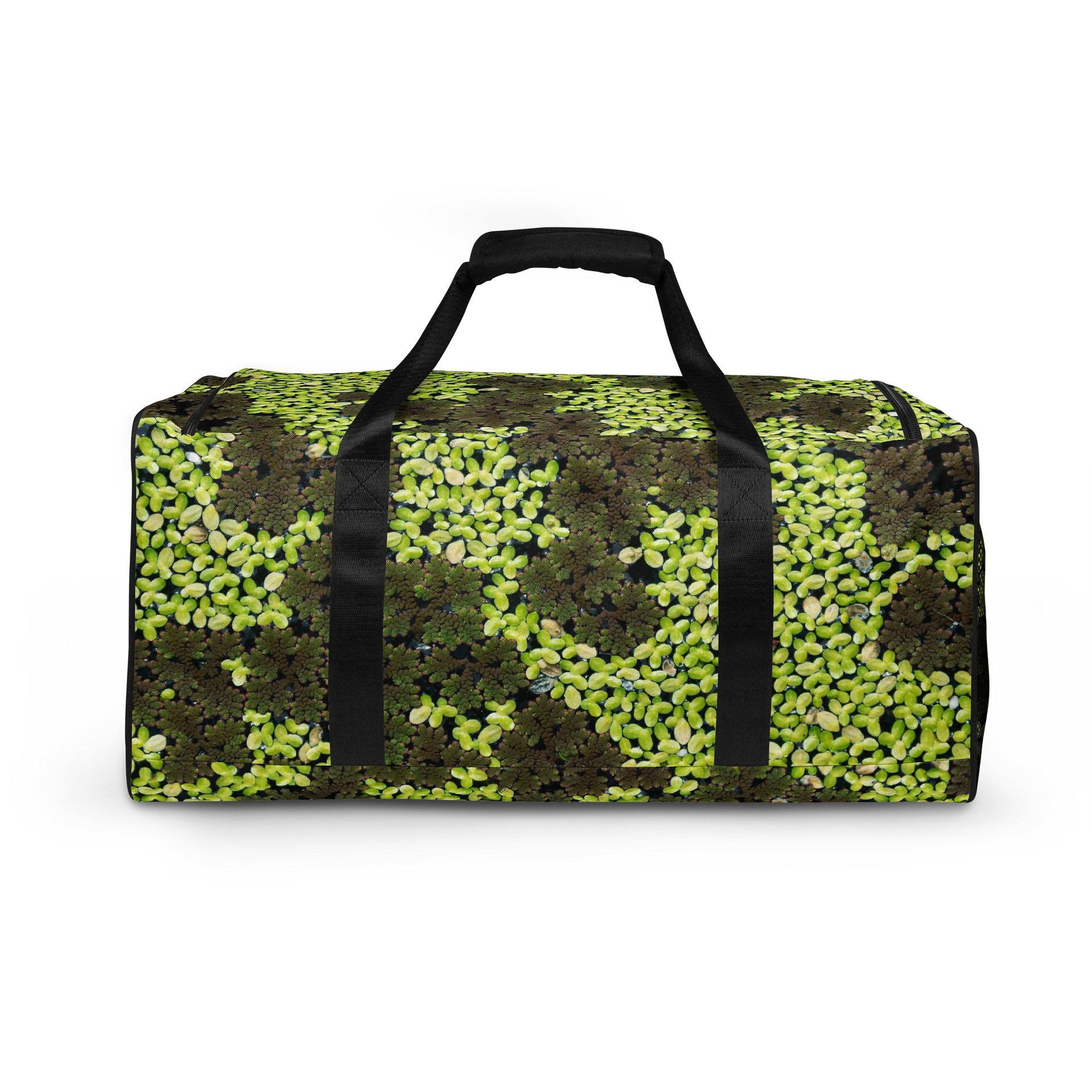 Verdant Life Light All-Over Print Lush Foliage Travel Duffle Bag product image (4)