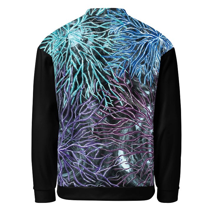 "Vortex" on Bomber Jacket (black accents) product image (2)
