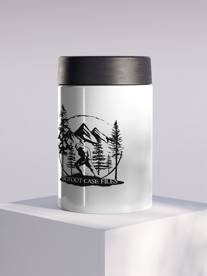 BIGFOOT CASE FILES BLACK LOGO KOOZIE product image (1)