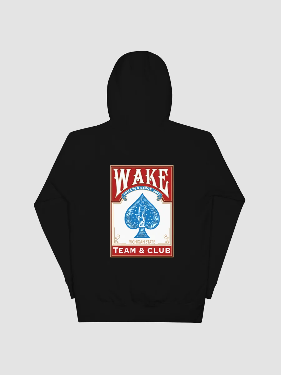 MSU Wake Card Hoodie (Red) product image (3)