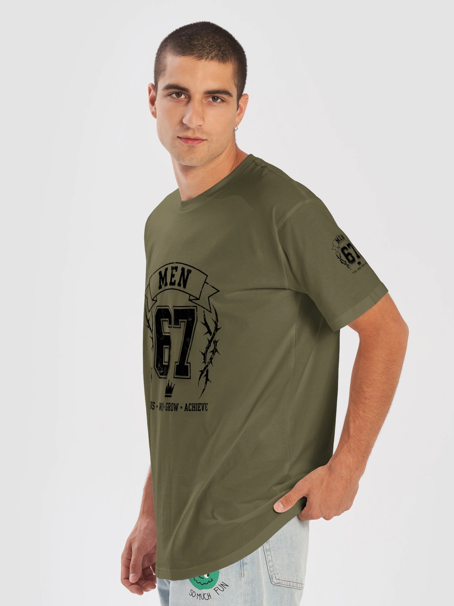 Minimal Black Premium Tee product image (12)