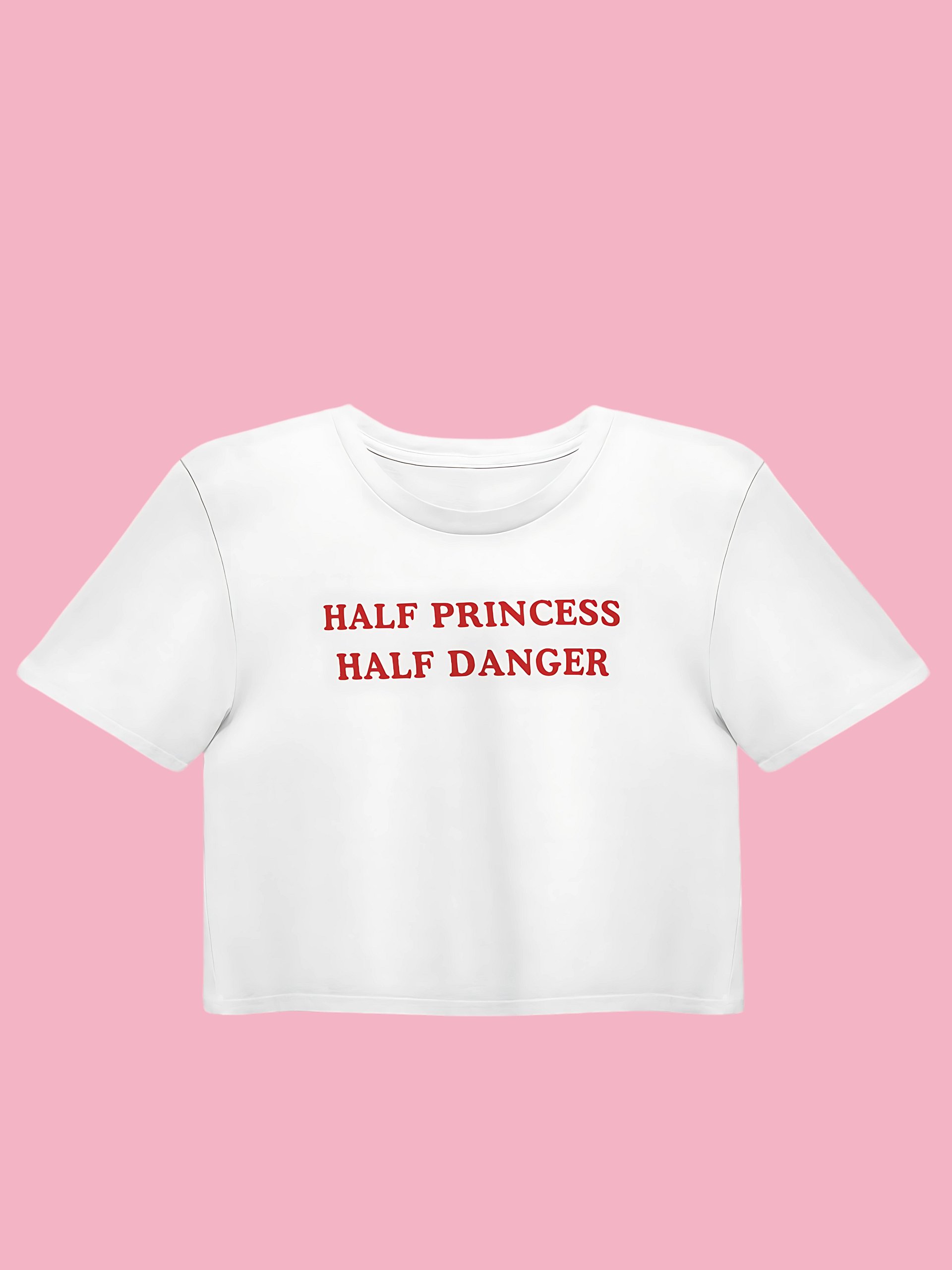 Half princess, Half danger Crop Top product image (1)