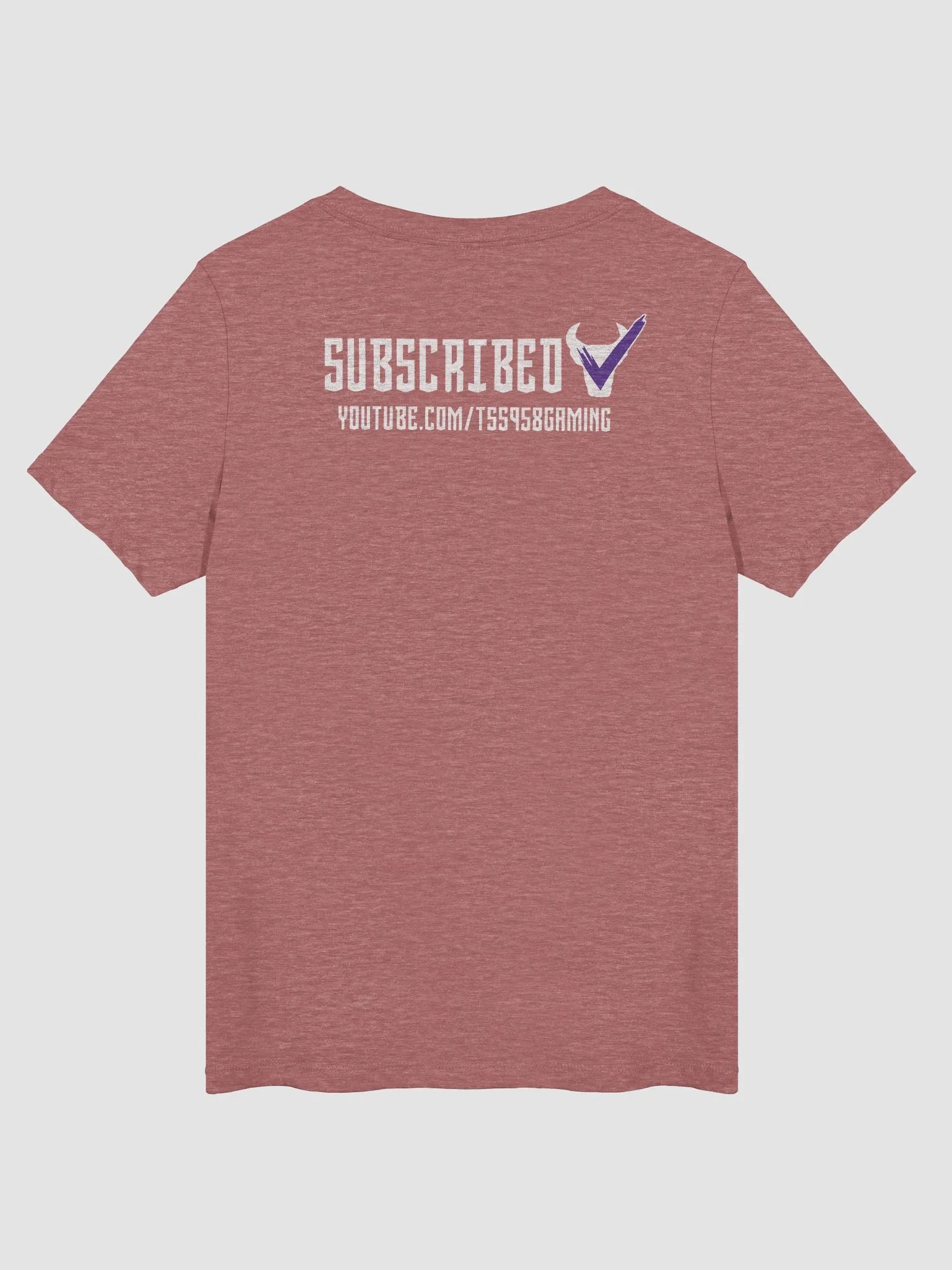 Subscribed V-neck Tshirt product image (8)