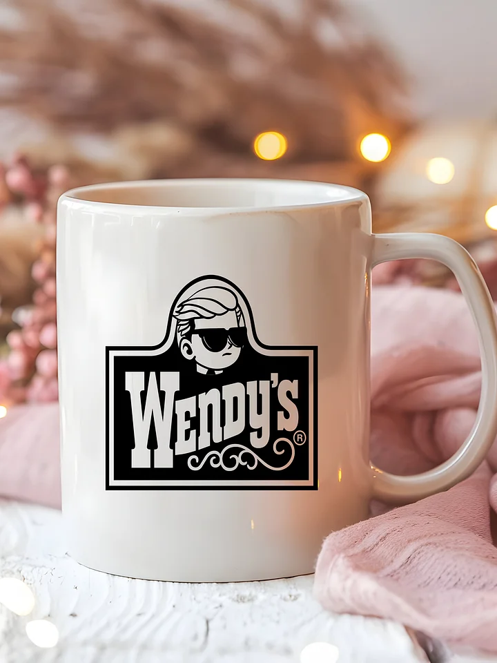Wall Street Wendy’s 11oz Coffee Mug – Cool Retro Logo Design – Funny Coffee Lover Gift for Wendy’s Fans and Meme Enthusiasts product image (1)