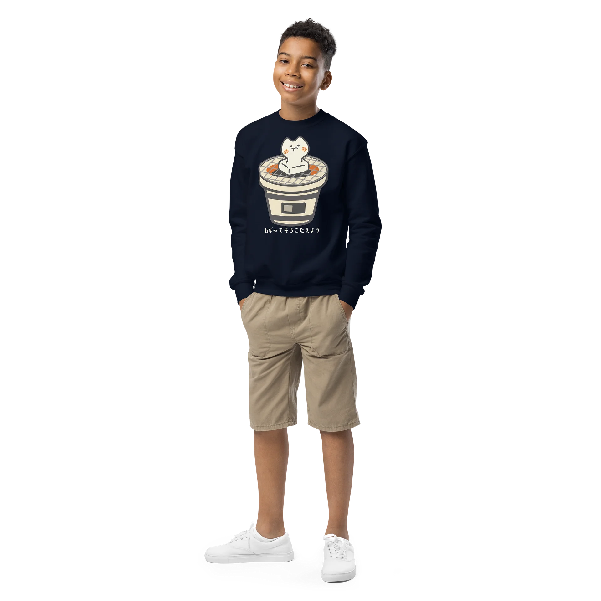 Mochi Cat - Unisex Youth Sweatshirt product image (3)