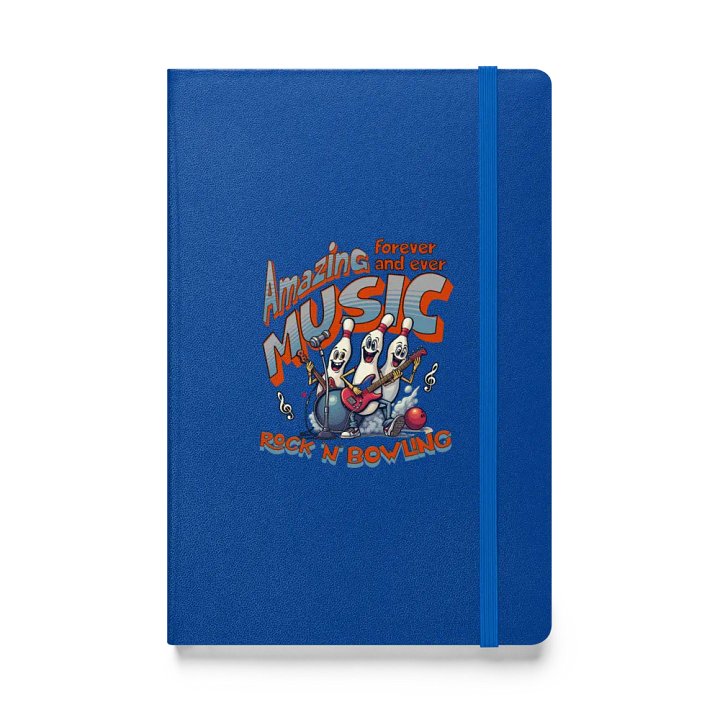 Amazing Music Rock N Bowling Hardcover Journal product image (1)
