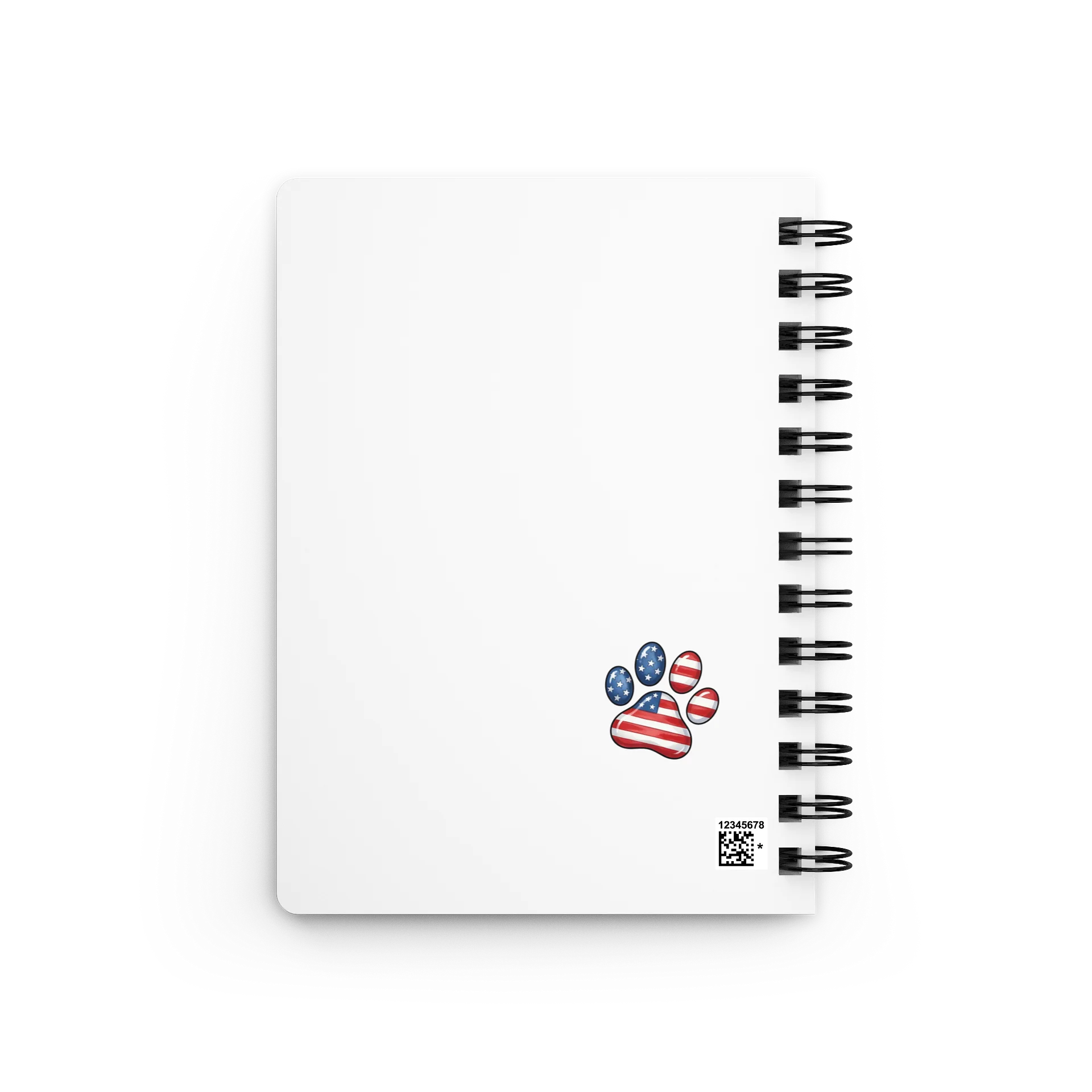 Patriotic Puppy Spiral Journal product image (2)