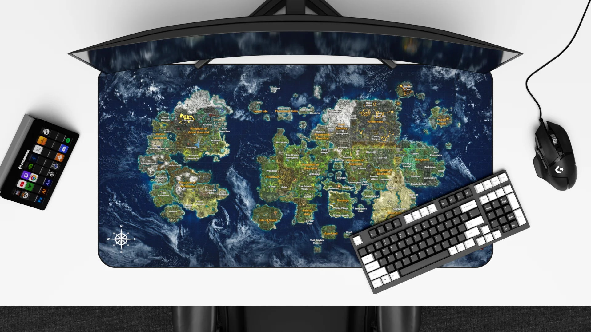 Pre-Sailing Whole World Map Desk Mat product image (4)