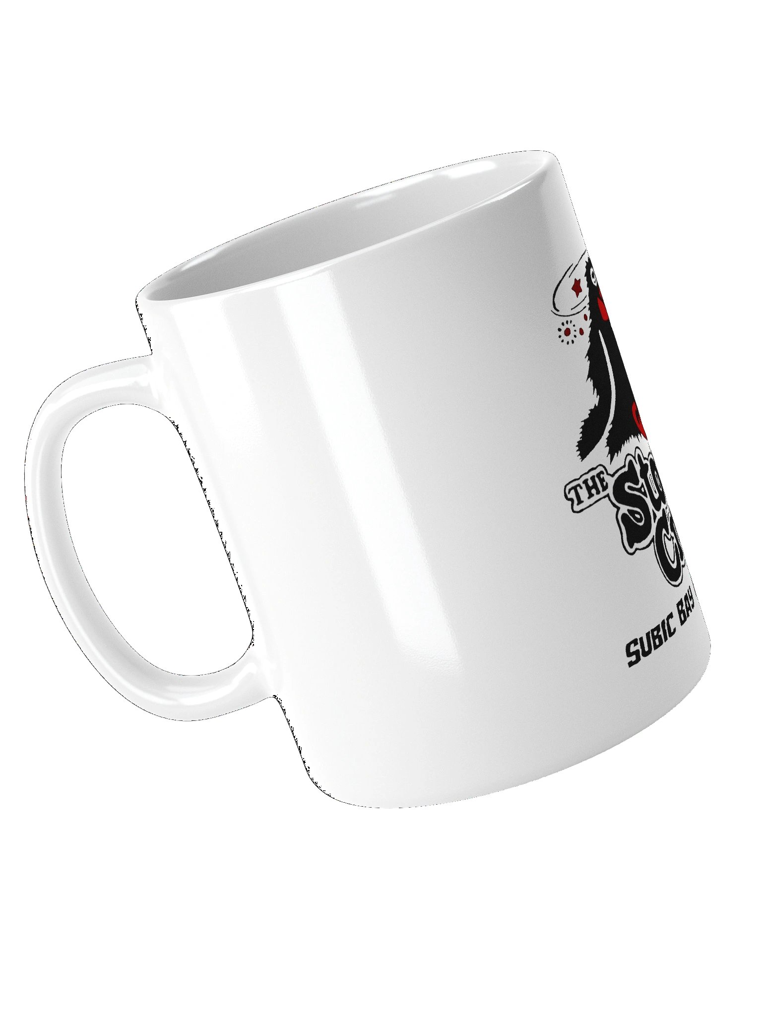 The Stoned Crow White Glossy Mug product image (4)
