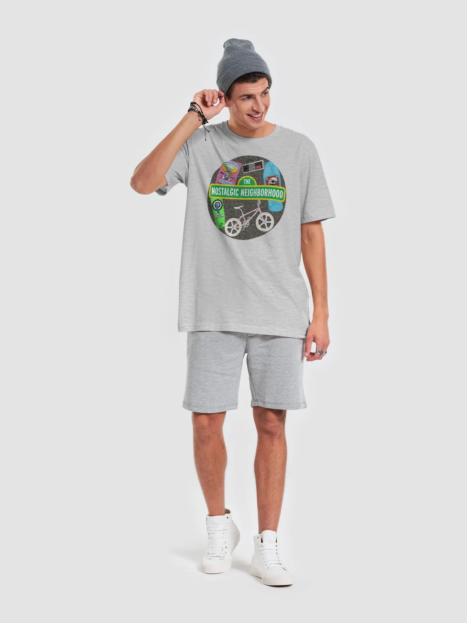 Nostalgic Neighborhood Logo Tee product image (6)