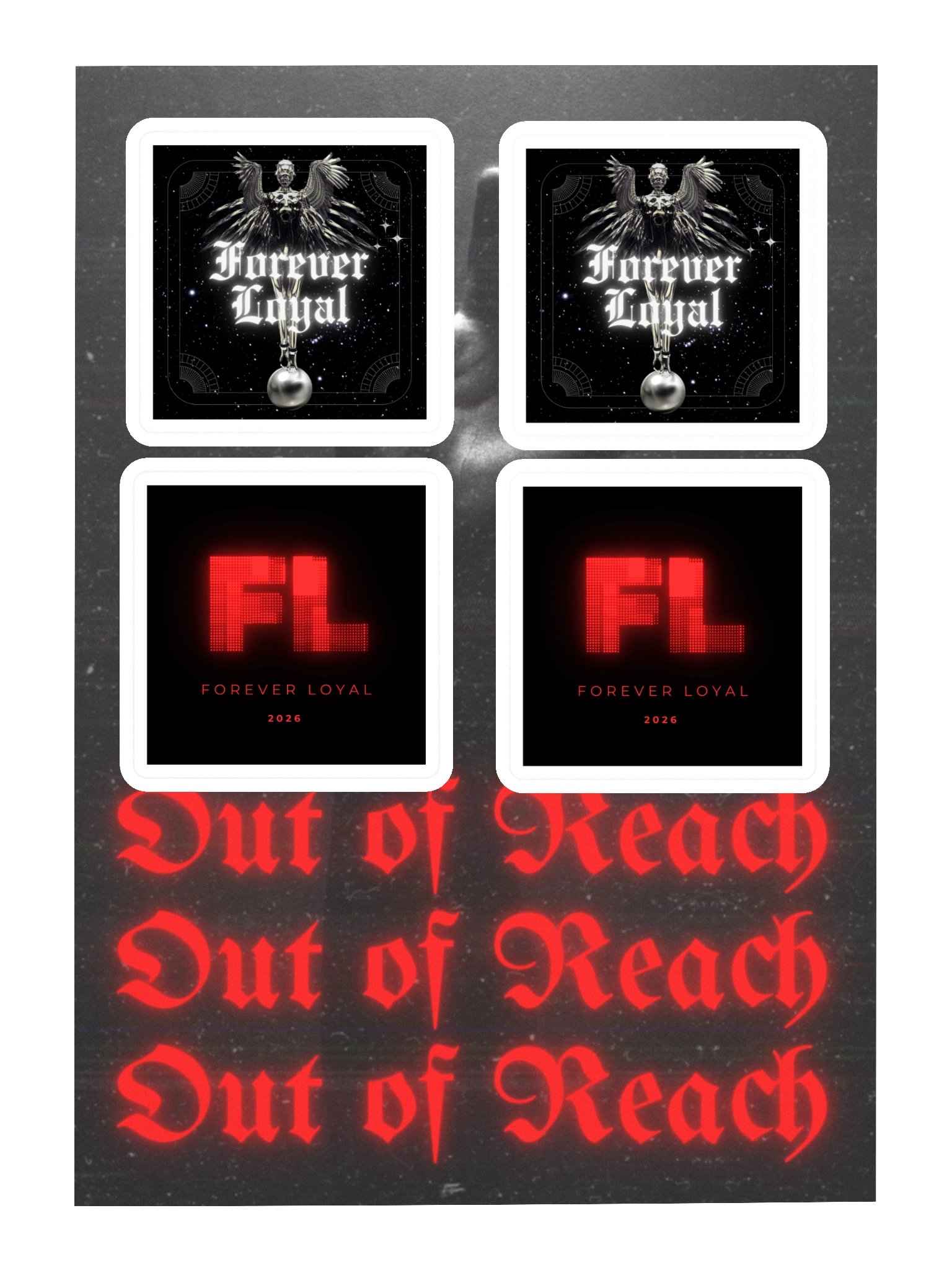 FOREVER LOYAL PROMO STICKERSHEET product image (3)