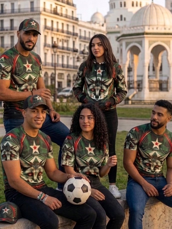 Algeria Mens Fantasy Football Shirt product image (2)