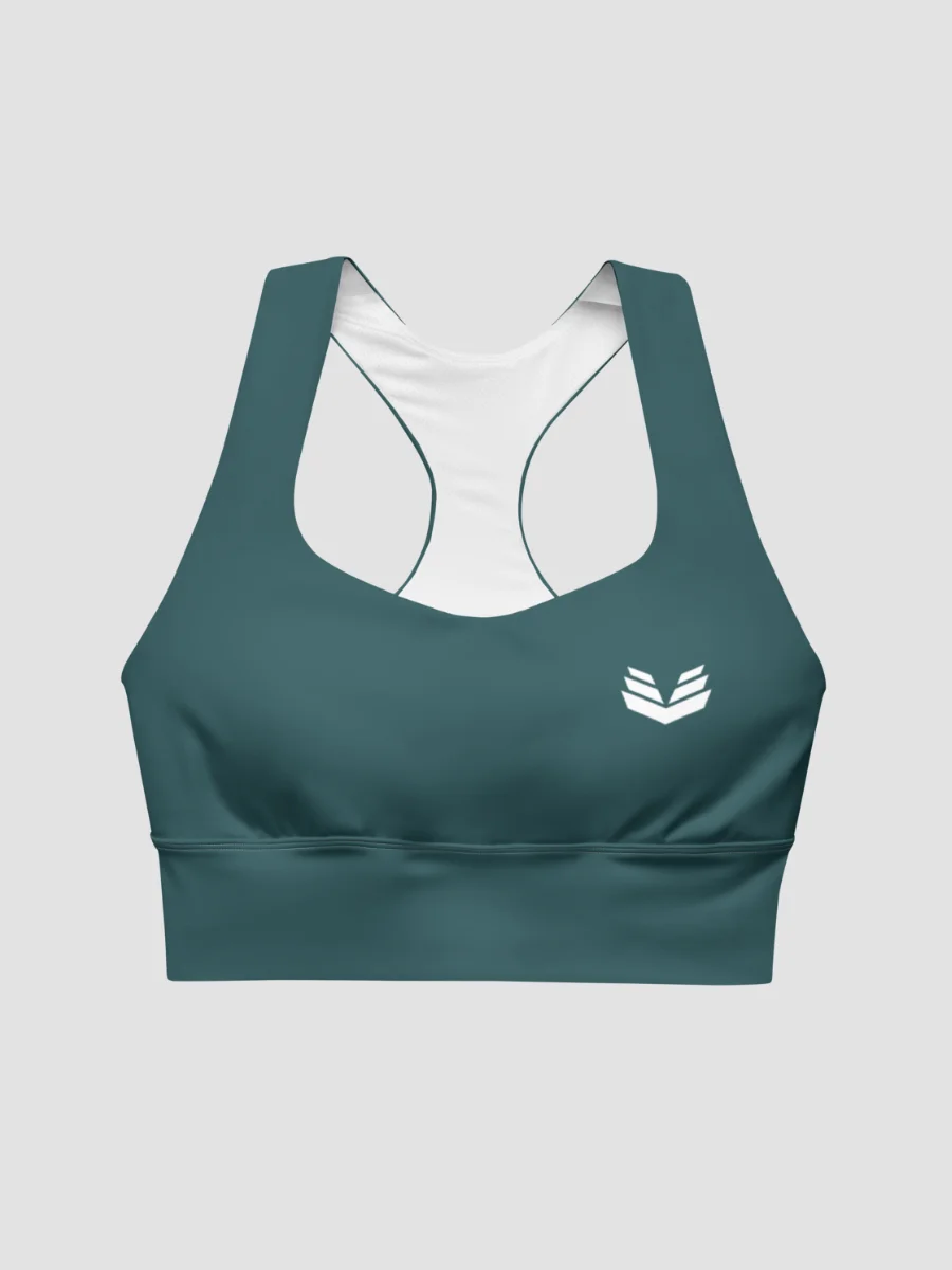 Longline Sports Bra - Deep Teal product image (5)