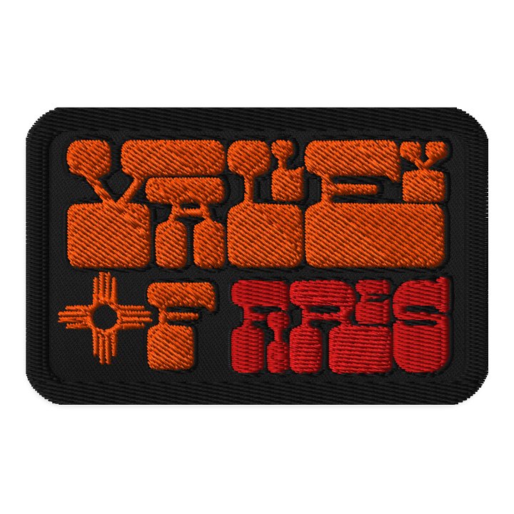 Valley of Fires Embroidered Patch product image (1)