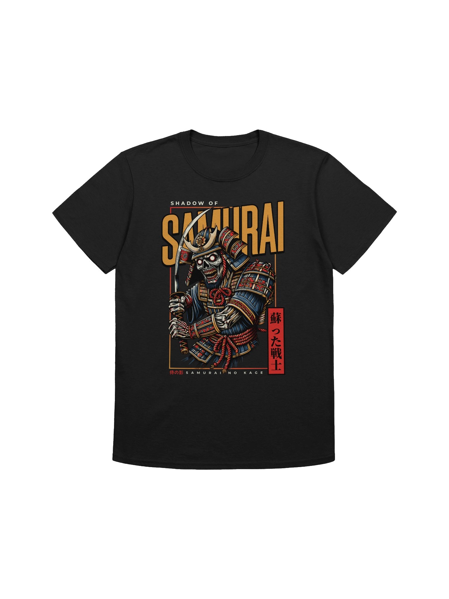 Shadow of Samurai Undead Warrior T-Shirt - Gildan Softstyle product image (1)
