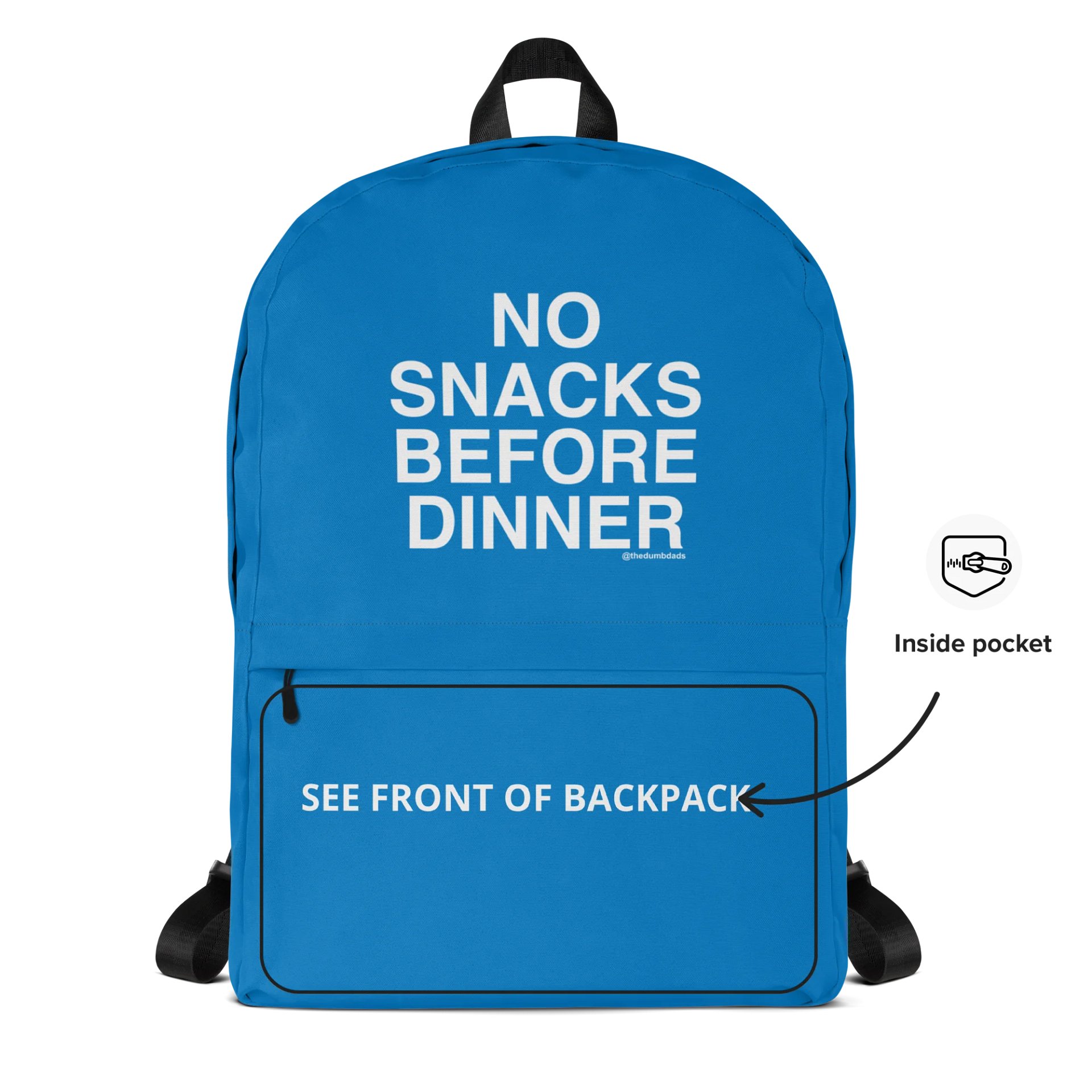 No Snacks Backpack product image (4)