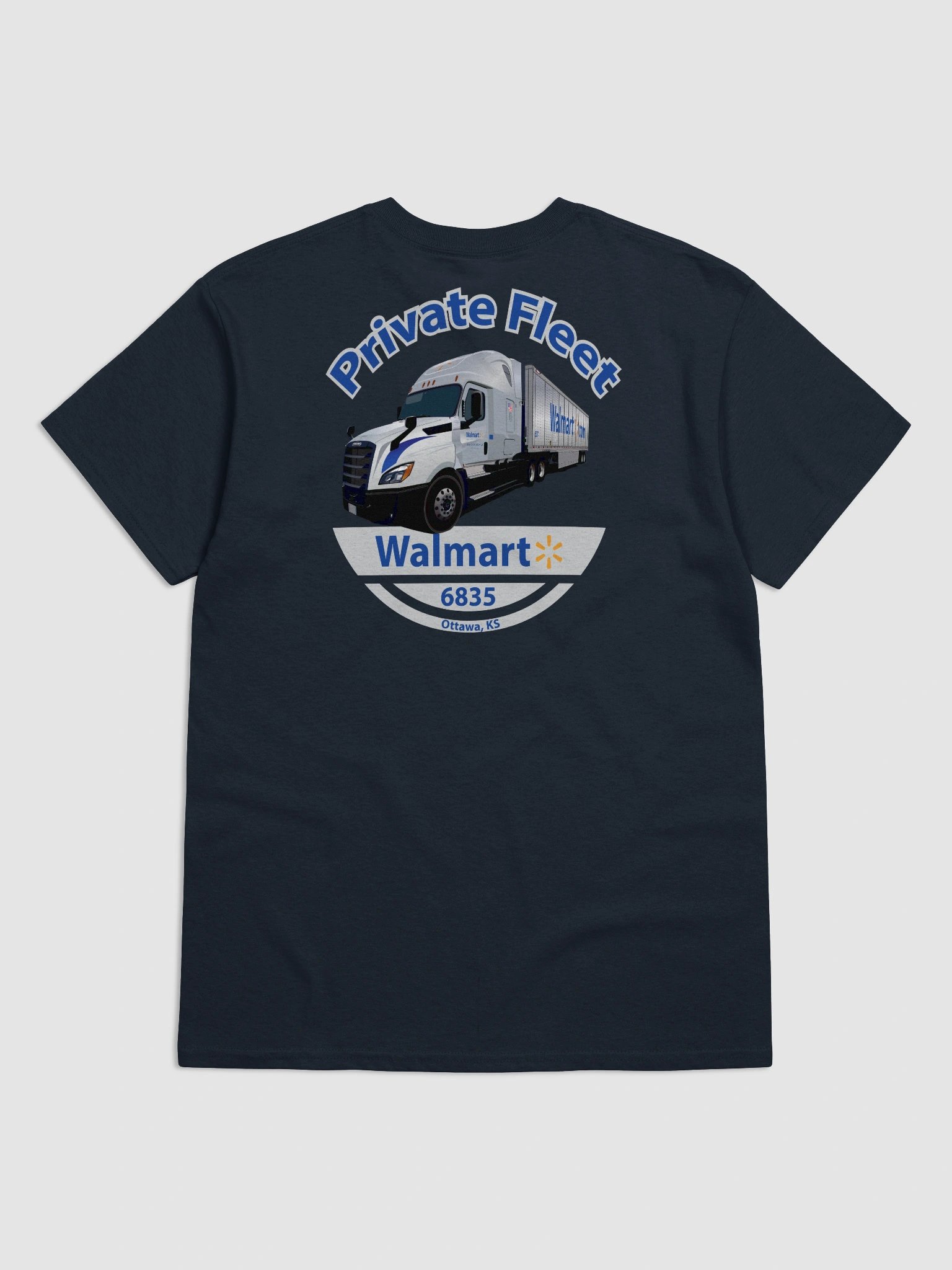 6835 Ottawa Walmart Private Fleet tshirt product image (1)