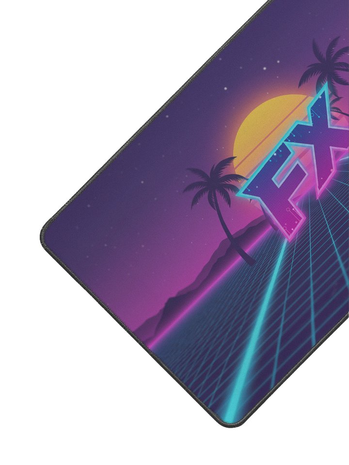 FX Synthwave Desk Mat product image (2)