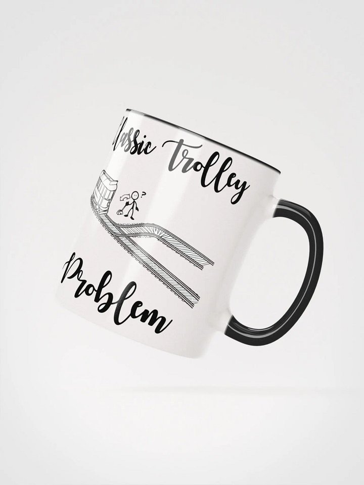Killadrix Classic Trolley Problem - Colored Mug product image (2)