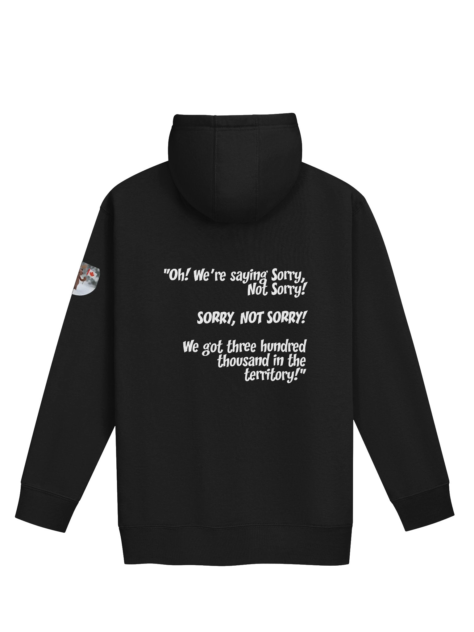 Polite Mode: Off | Beaver Army Essential Hoodie product image (2)