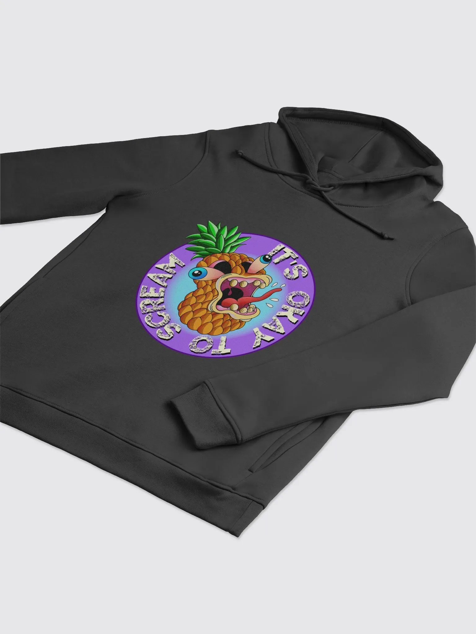 Please Scream: B&C Organic Women's Hoodie product image (3)