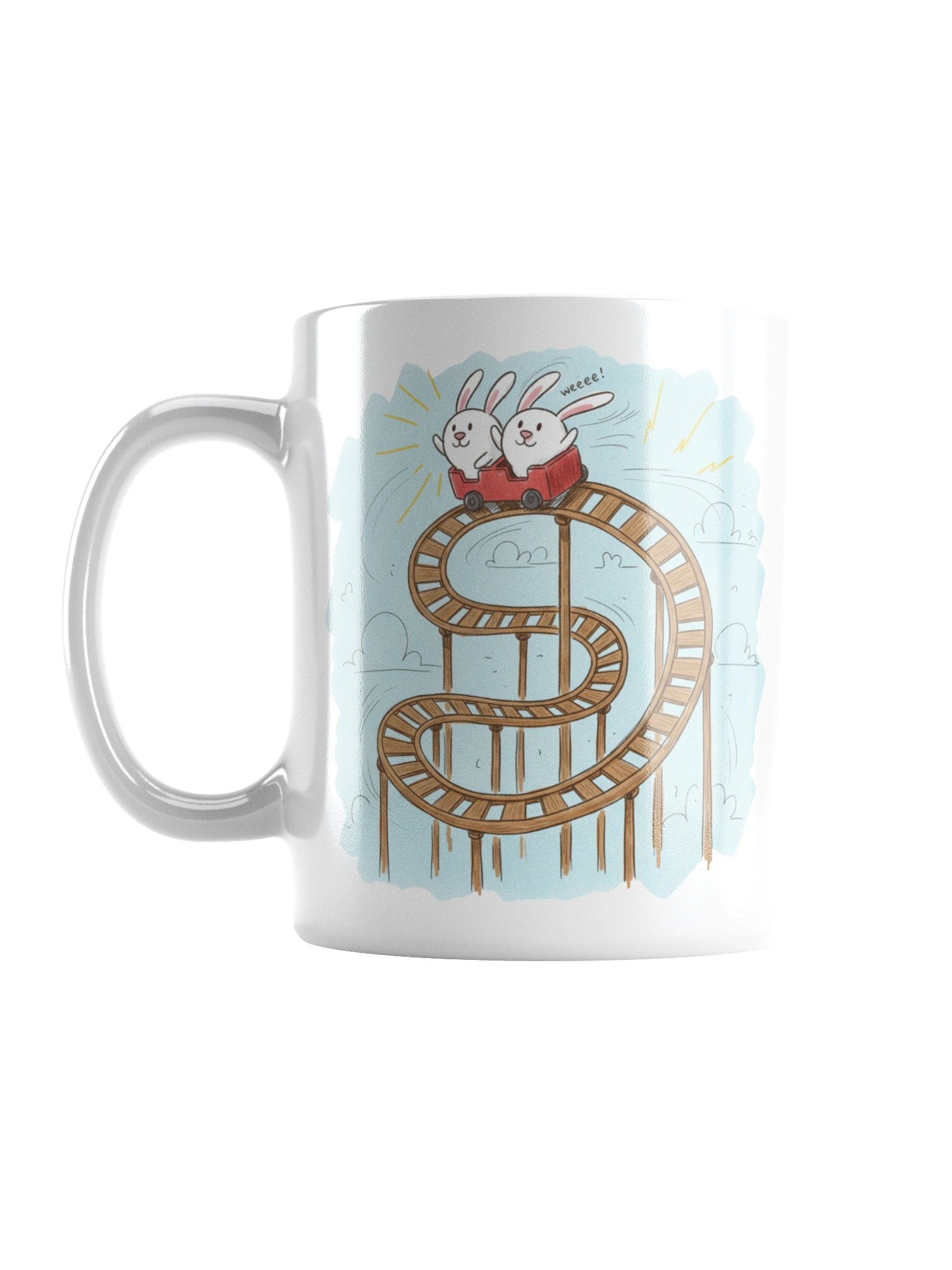 Thrill Ride Rabbit Mug product image (1)
