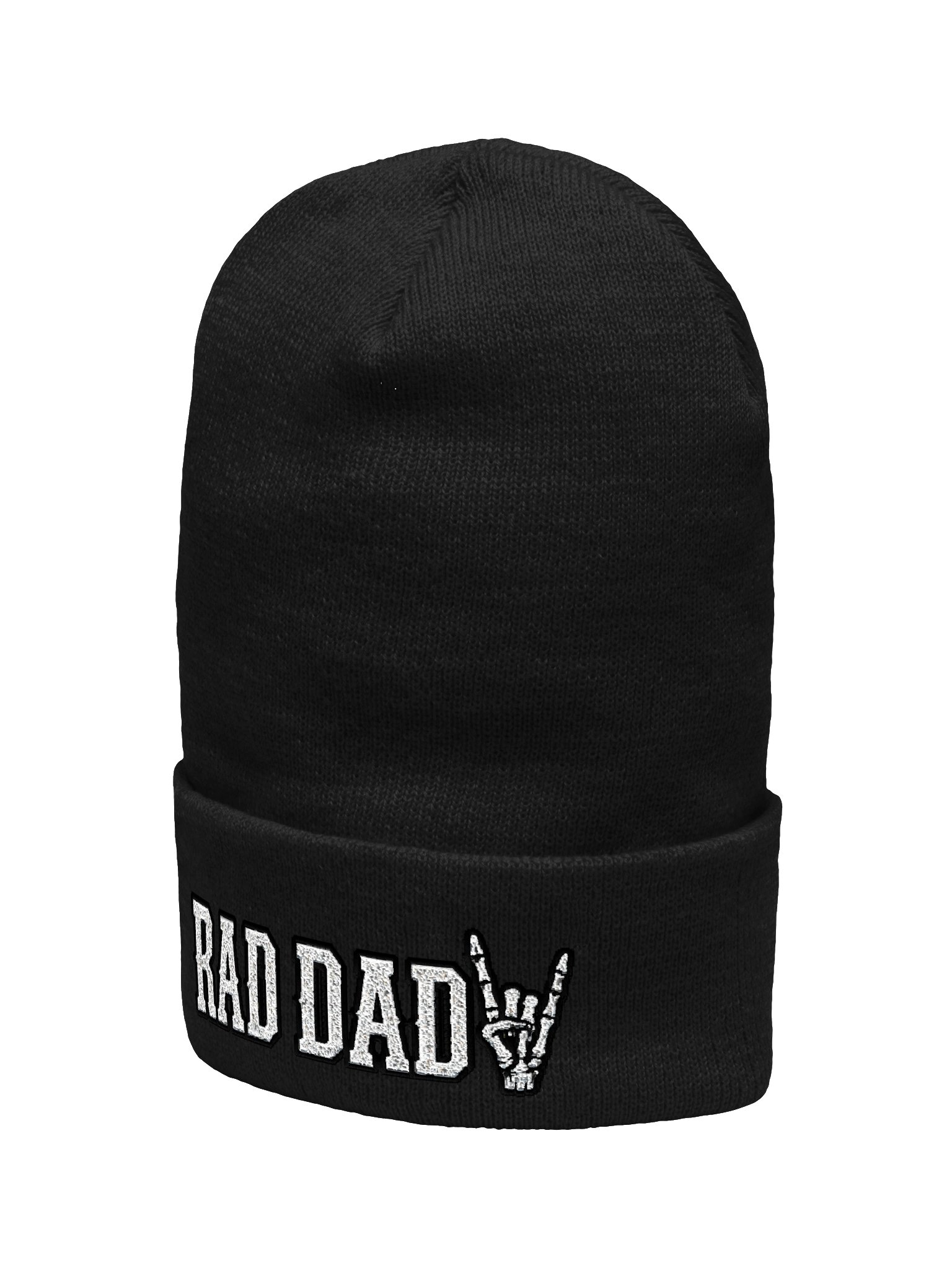 B&WRadDad Beanie product image (2)