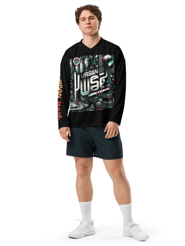 LIMITED EDITION - CNX Core All-over print Unisex Long Sleeve Tee — Urban Pulse 002 product image (6)