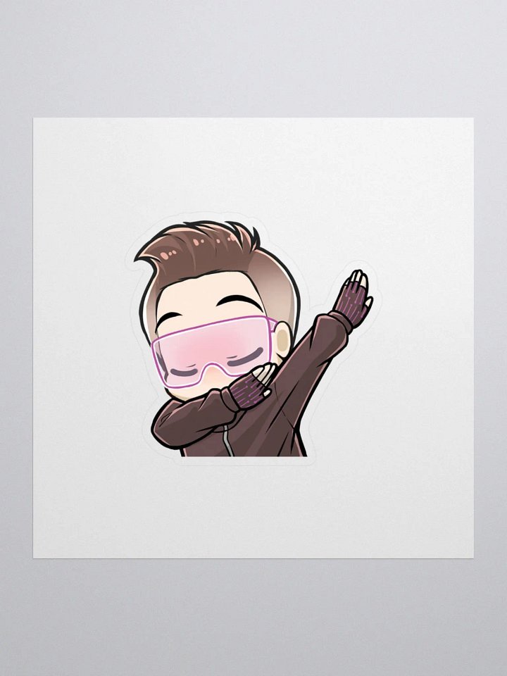 ASMR Destiny 'Dab' Kiss Cut Sticker product image (1)