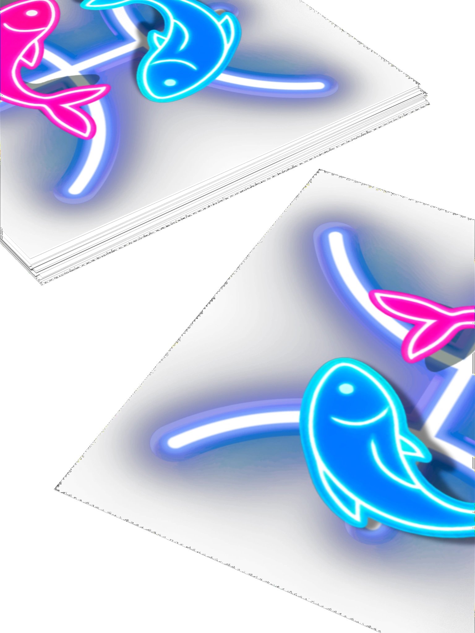Cosmic Pisces Energy Sticker product image (14)