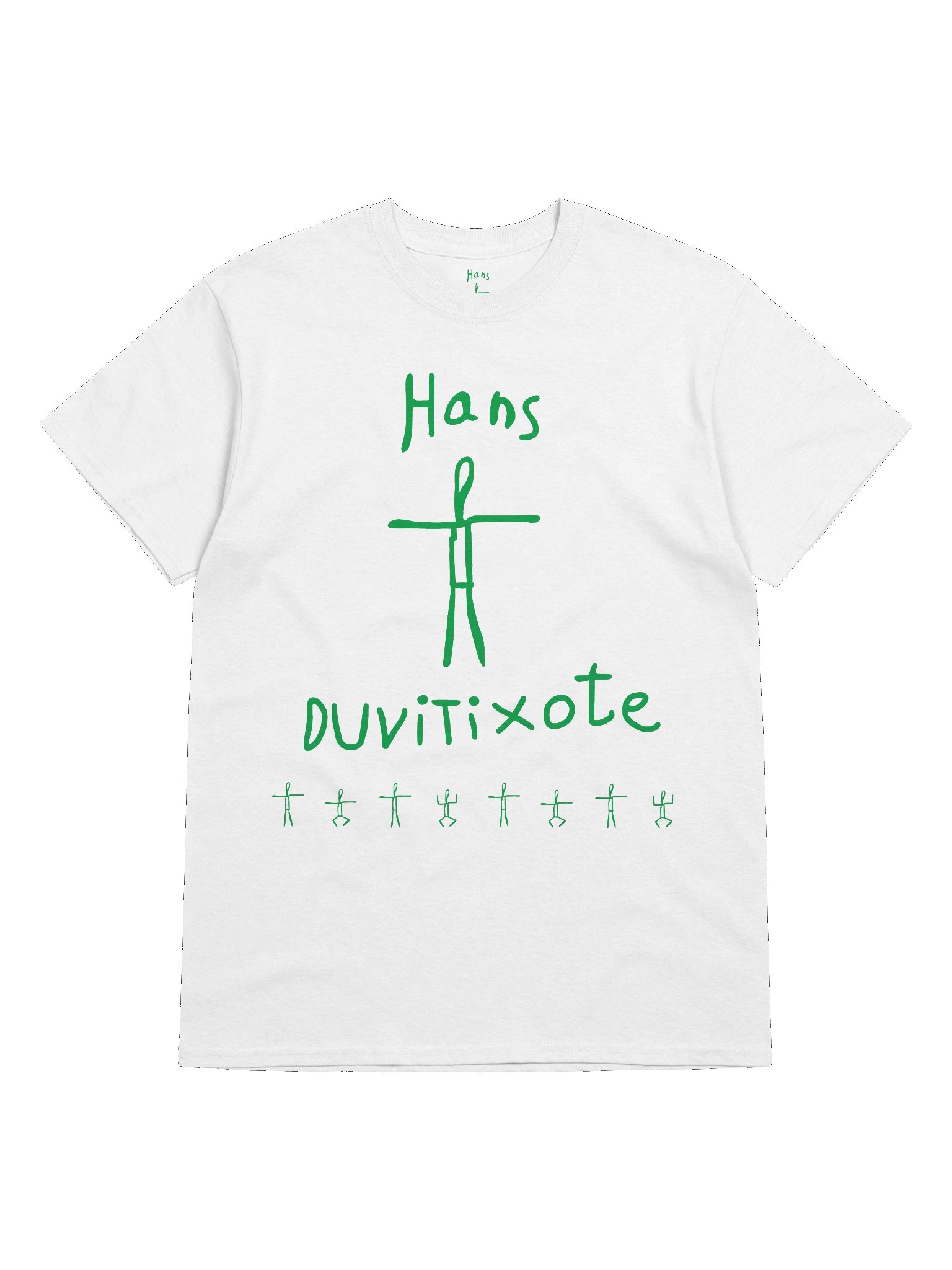 HANS DUVITIXOTE® Unisex Heavyweight T-Shirt [No printed sleeves] product image (4)