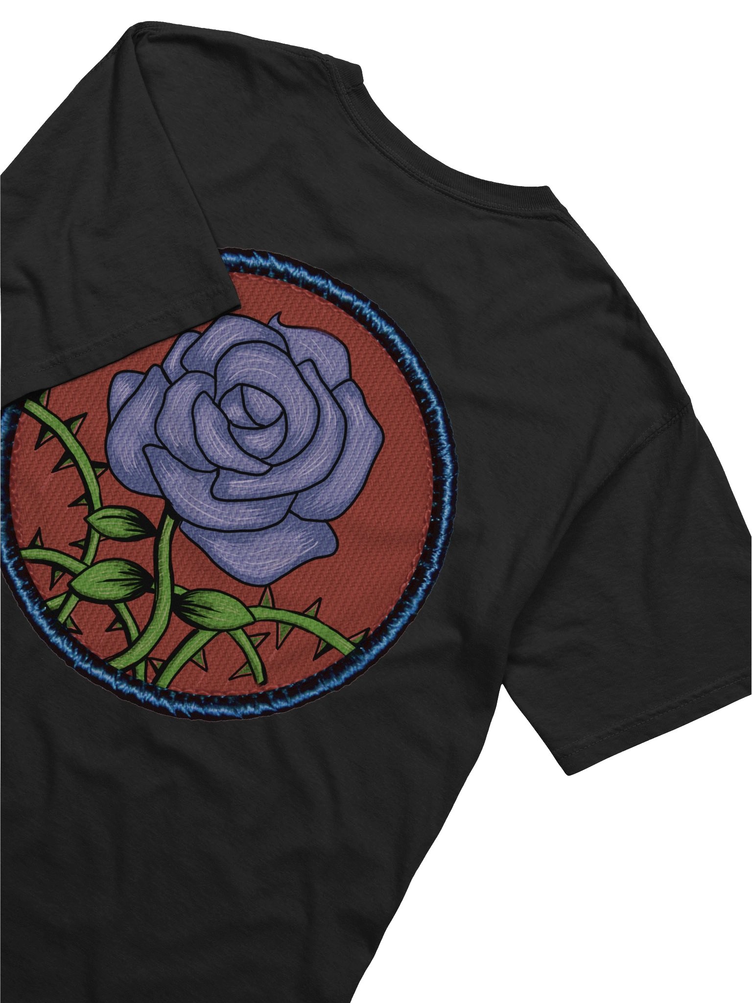 "Blue Rose" T-Shirt product image (6)