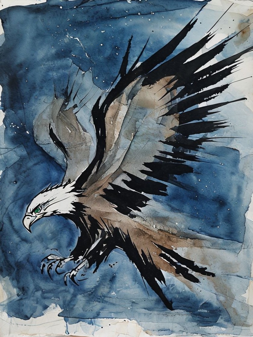 Sky Soarer Eagle Framed Poster product image (1)