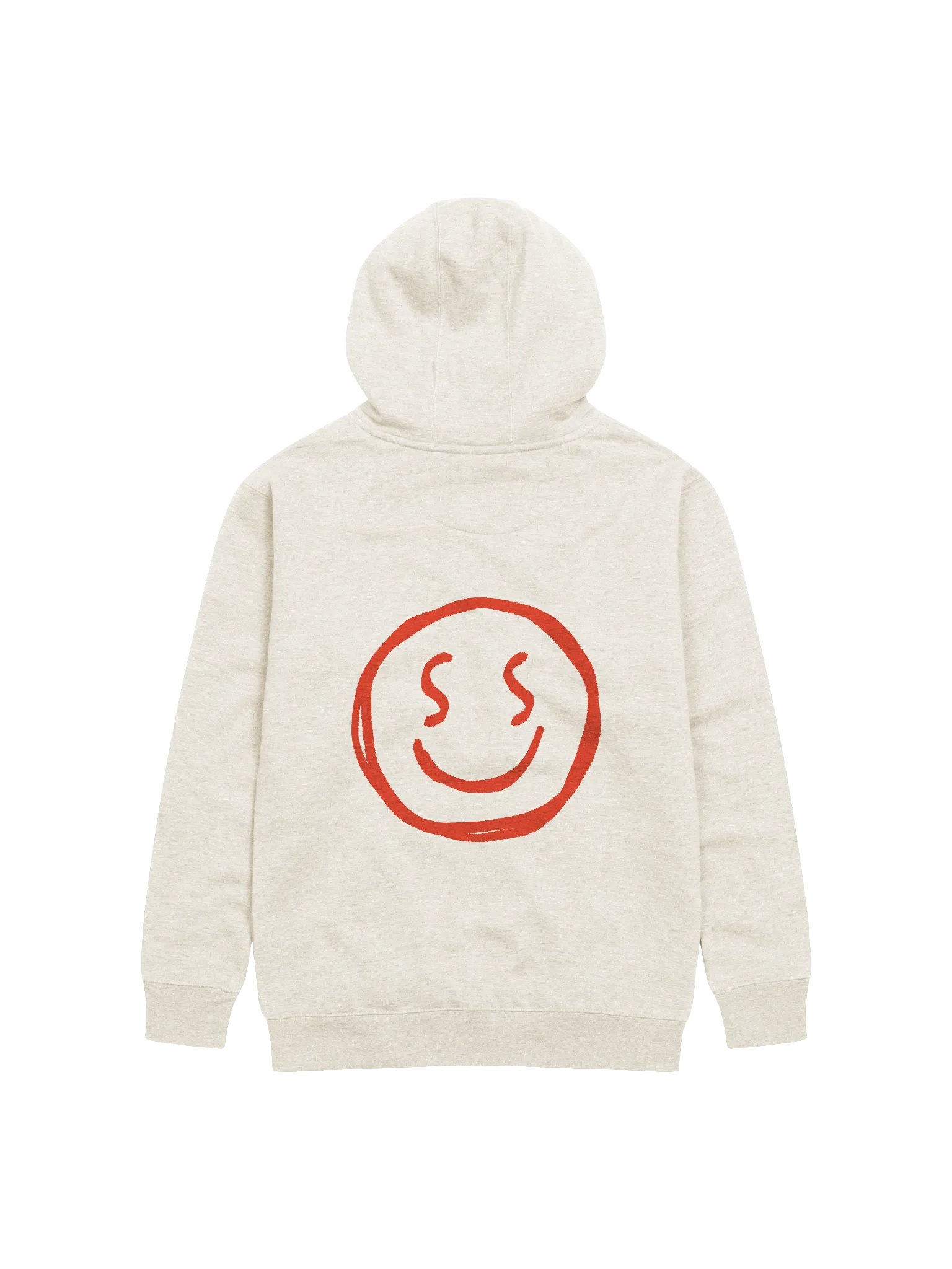 Silly Smile Hoodie White product image (2)